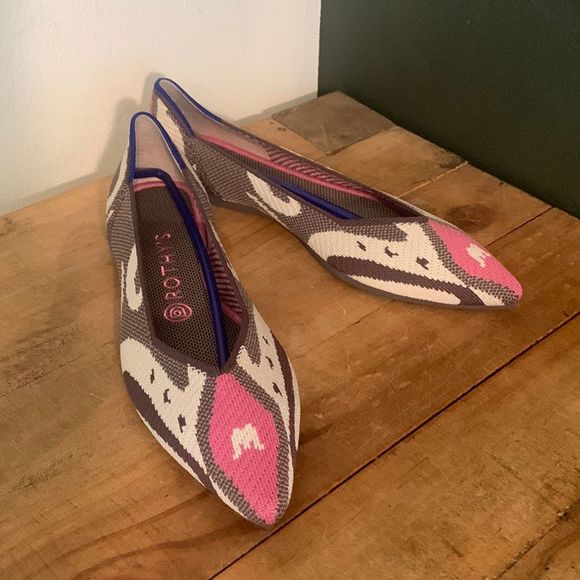 Rothy's Shoes - [ROTHY’S] “Moroccan Rose” Point Flats - Size 9 NWT
